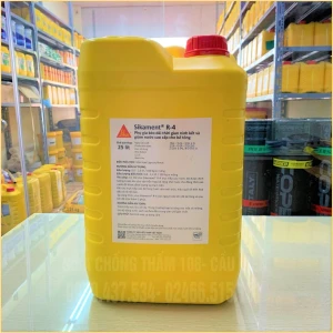 Sika Ment R4 -25L Phụ gia giảm nước, hỗ trợ nhanh tháo ván khuôn