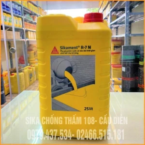 Sika Ment R7N 25L - Phụ gia giảm nước, hỗ trợ nhanh tháo ván khuôn