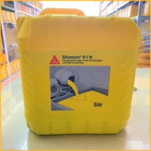 Sika Ment R7N 5L - Phụ gia giảm nước, hỗ trợ nhanh tháo ván khuôn