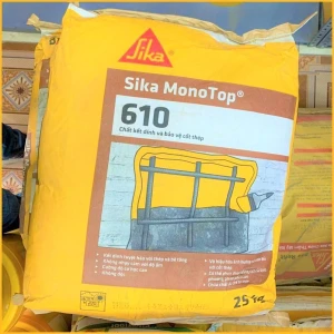 Sika Monotop 610 Chất kết dính và bảo vệ cốt thép khỏi bị ăn mòn trong bê tông