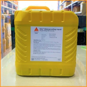 Sika WaterProofing Liquid Hợp chất chống thấm trộn xi măng 5L