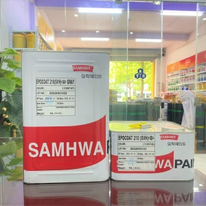 Sơn Epoxy Samhwa Epocoat Top Grey (SVH)- Màu xám hệ lăn 16L