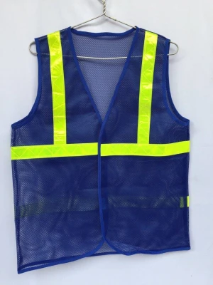 2 điểm nổi bật của áo phản quang lưới màu xanh dương