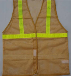 Áo phản quang lưới màu giao thông