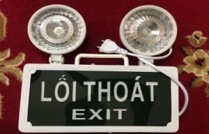 Đèn sự cố kết hợp Exit