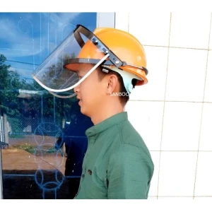 Gọng lò xo gắn tấm kính che mặt (Lắp được với mũ bảo hộ)
