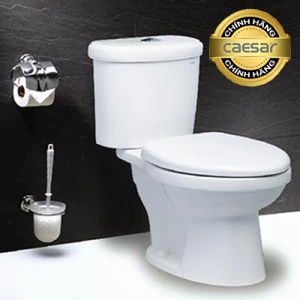 Bàn cầu hai khối Caesar CD1338