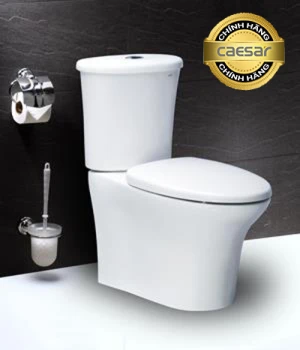 Bàn cầu hai khối Caesar CD1341