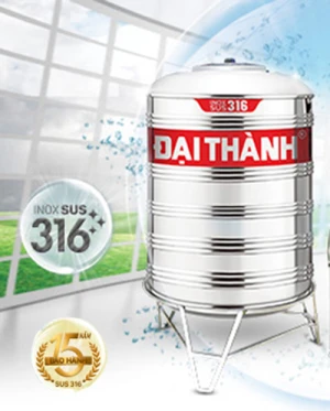 Bồn nước inox Vigo 1000 lít đứng