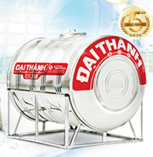 Bồn nước inox Vigo 700 lít nằm