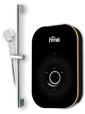 Máy nước nóng trực tiếp Ferroli AMORE GSP có bơm