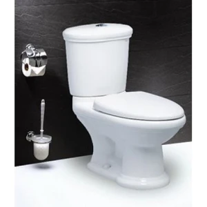 Bồn Cầu CAESAR CD1331 Hai Khối Nắp Êm