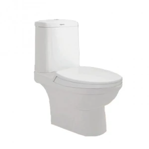 Bồn Cầu Viglacera VI107 Hai Khối Nắp V68 Xả Nhấn