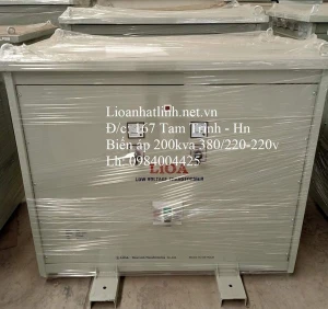 BIẾN ÁP LIOA 200KVA 3 PHA