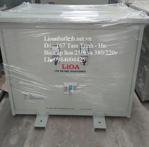 BIẾN ÁP LIOA 250KVA 3 PHA