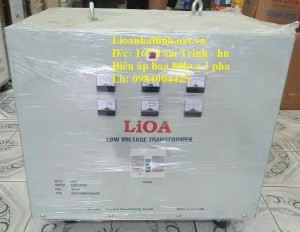 BIẾN ÁP LIOA 80KVA 3 PHA