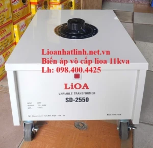 BIẾN ÁP VÔ CẤP LIOA 1 PHA 10KVA - 50A