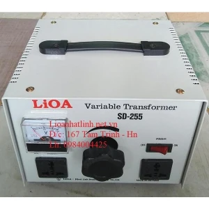 BIẾN ÁP VÔ CẤP LIOA 1 PHA 1KVA (SD - 255) - 5A