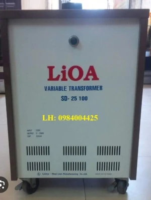 BIẾN ÁP VÔ CẤP LIOA 1 PHA 20KVA - 100A