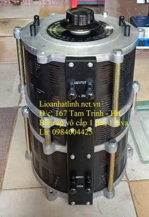 BIẾN ÁP VÔ CẤP LIOA 1 PHA 25KVA - 30KVA - 150A