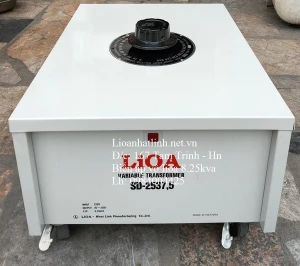 BIẾN ÁP VÔ CẤP LIOA 1 PHA 7KVA, 8KVA, 9KVA - 35A, 40A