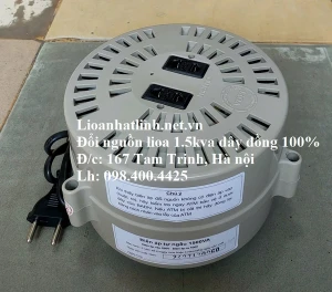BỘ ĐỔI NGUỒN LIOA 1.5KVA - 1500VA - 1500W DÂY ĐỒNG 100%