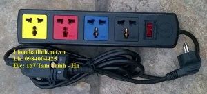 Ổ CẮM ĐIỆN KÉO DÀI ĐA NĂNG CHỐNG GIẬT LIOA 4 LỖ 4D33N - CG