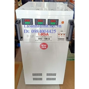 ỔN ÁP LIOA 10KVA 3 PHA DR3 - 10K II DẢI RỘNG 160V 430V