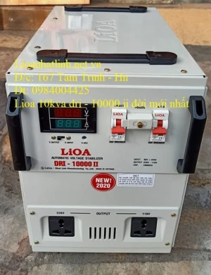 ỔN ÁP LIOA 10KVA DẢI 90V 250V CÓ ĐẢO NGUỒN ĐIỆN ĐỜI MỚI NHẤT