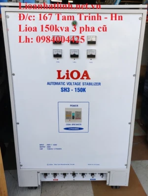 ỔN ÁP LIOA 150KVA 3 PHA CŨ