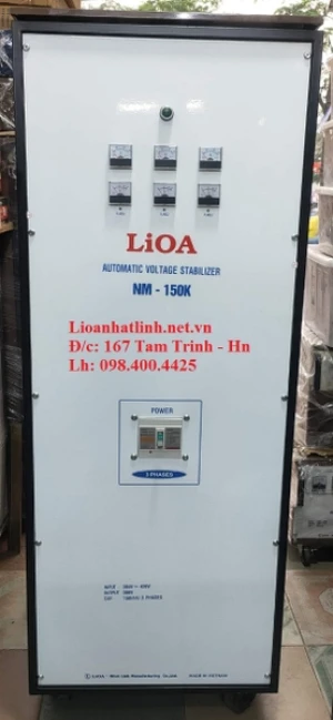 ỔN ÁP LIOA 150KVA 3 PHA NM -150K THẾ HỆ 1 GIÁ RẺ