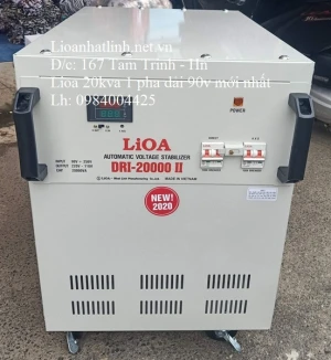 ỔN ÁP LIOA 20KVA DRI 20000 II DẢI 90V - 250V ĐỜI MỚI NHẤT