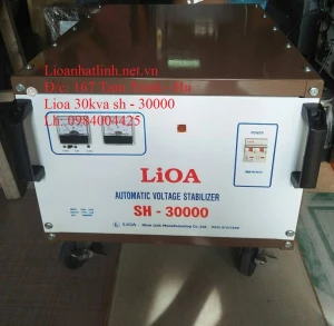 ỔN ÁP LIOA 30KVA - 30K SH-30000 THẾ HỆ 1 GIÁ RẺ