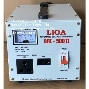 ỔN ÁP LIOA 500VA - 500W DẢI 90V 250V DRI - 500 II ĐỜI MỚI NHẤT