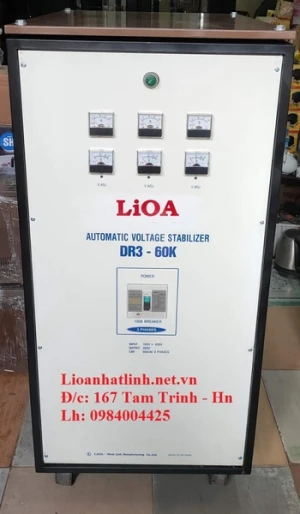 ỔN ÁP LIOA 60KVA 3 PHA DẢI 160V - 430V DR3 - 60K THẾ HỆ 1