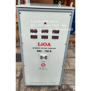 ỔN ÁP LIOA 75KVA 3 PHA SH3 - 75K II ĐỜI MỚI NHẤT 2024 - 2025