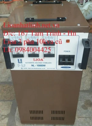 ỔN ÁP LIOA CŨ 10KVA 3 PHA