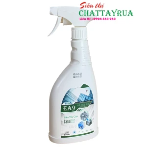 EA09 Nước siêu tẩy cặn Canxi kính, Inox, Tẩy trắng Lavabo 500ml