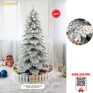 Cây Thông Noel Levo Phủ Tuyết