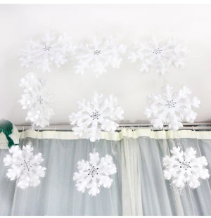 Dây Hoa Tuyết Trang Trí Giáng Sinh