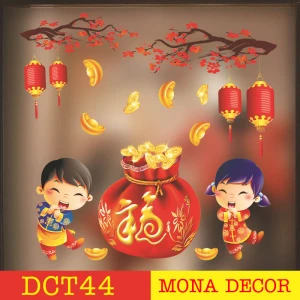 Decal Dán Tường Tết Cung Chúc