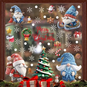 Decal Noel Ông Già Noel Mẫu Mới