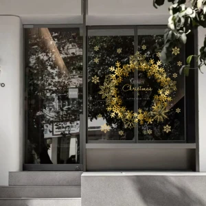 Decal Noel Vòng Nguyệt Quế