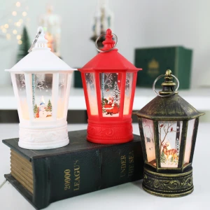 Đèn Bát Giác Trang Trí Giáng Sinh