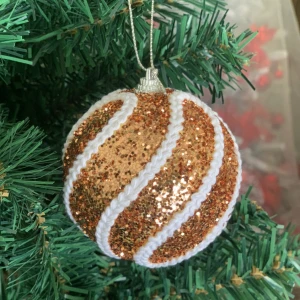 Hộp 3 Qủa Size 8 Châu Phủ Kim Tuyến Cao Cấp 04