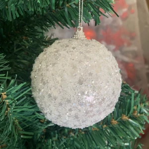 Hộp 3 Qủa Size 8 Châu Phủ Kim Tuyến Cao Cấp 05