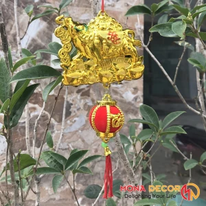 Khánh Trâu Vàng Tài Lộc (lớn)