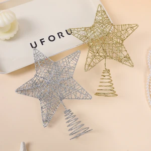 Sao Đỉnh Trang Trí Cây Thông Noel 03