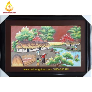 Tranh Gốm Bát Tràng