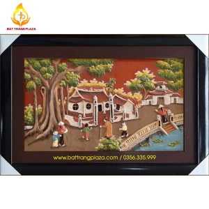 Tranh Gốm Bát Tràng